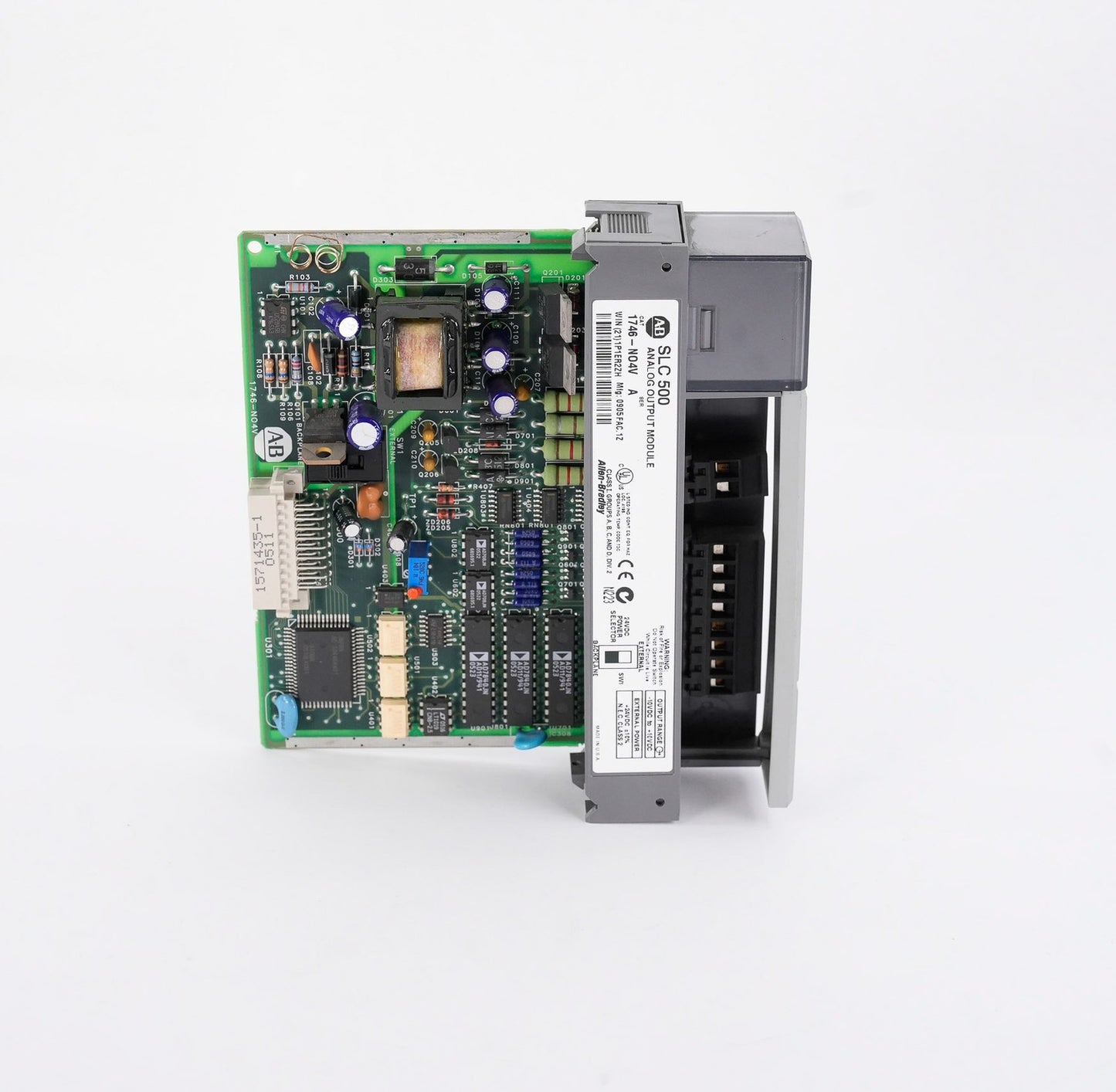 Allen Bradley 1746-NO4V /A SLC 500 Analog Output Module 1746NO4V - Open Box