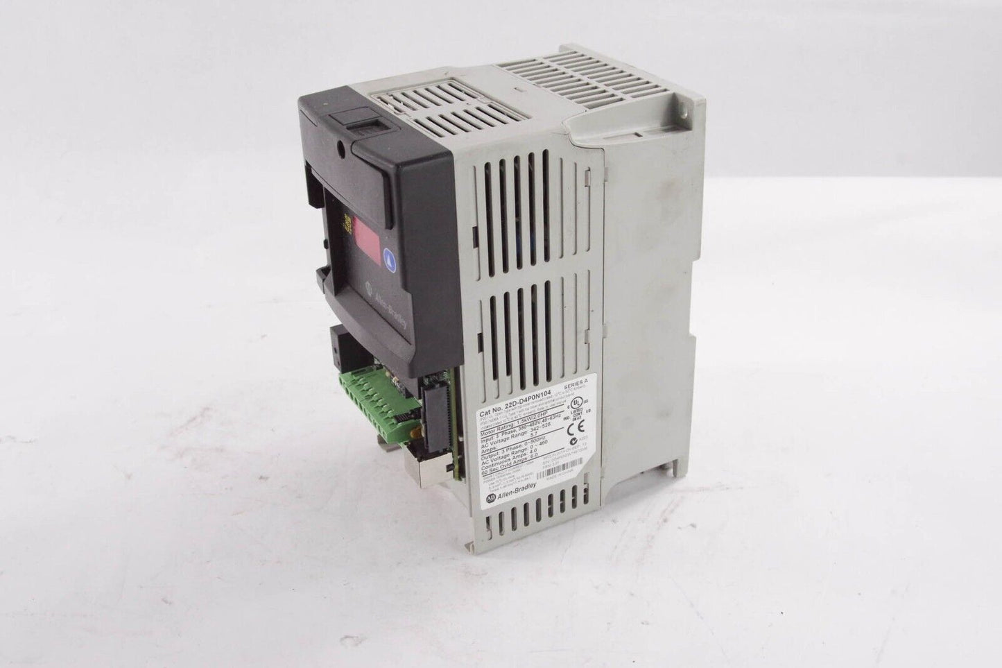 ALLEN BRADLEY 22D-D4P0N104 POWERFLEX 40 2.0 HP AC DRIVE - For Part or Repair