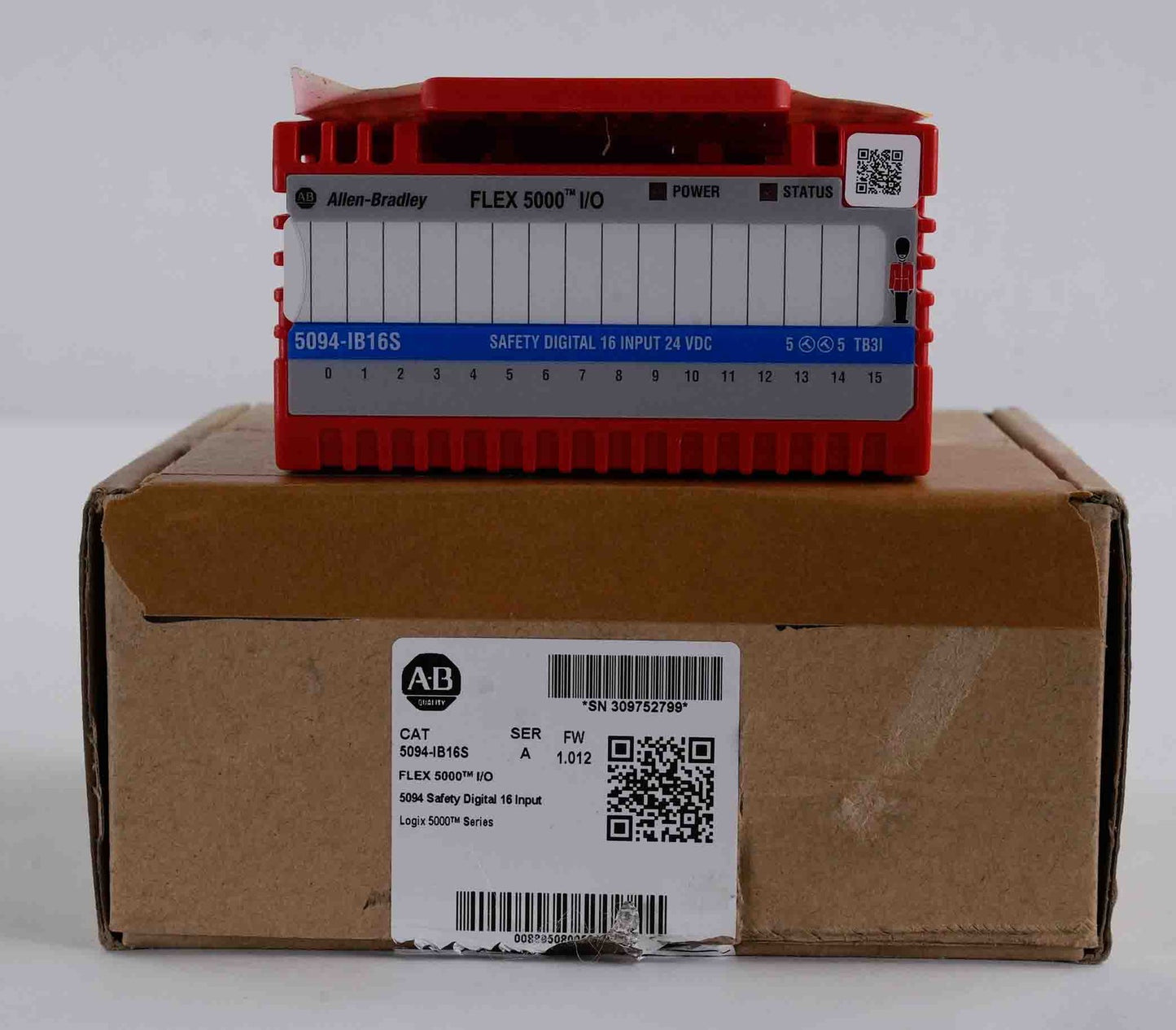 Allen Bradley 5094-IB16S /A Flex 5000 16-Point Digital Input Module - Open Box