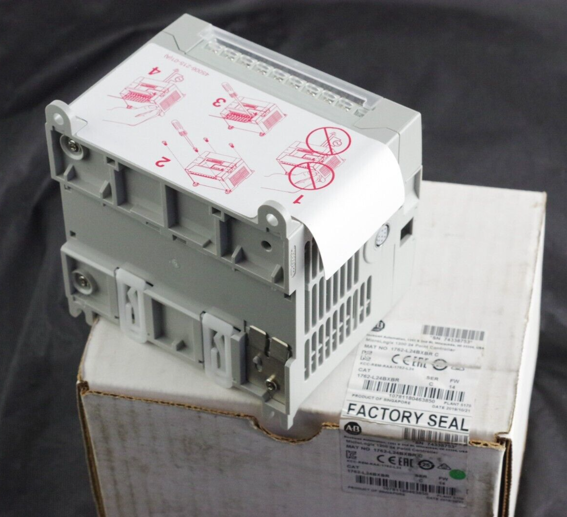 Allen Bradley 1762-L24BXBR Ser C FW 14 MicroLogix 1200 Controller