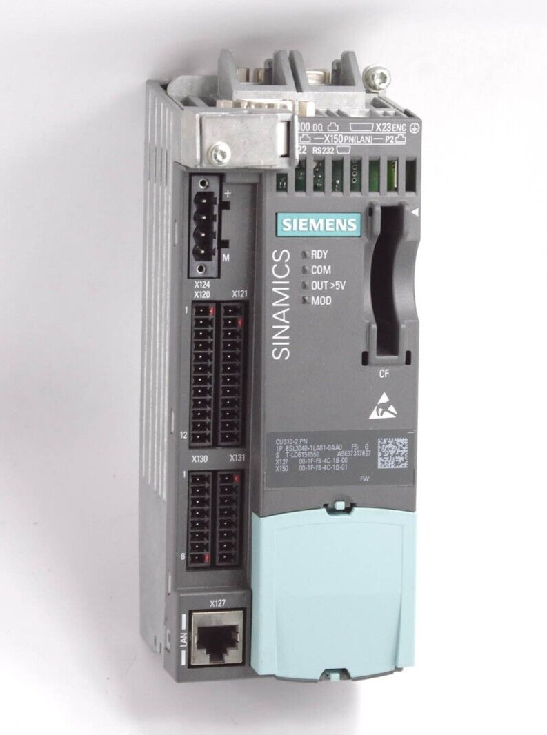 Siemens 6SL3040-1LA01-0AA0 6SL30401LA010AA0 SINAMICS CU310-2 PN Control Unit