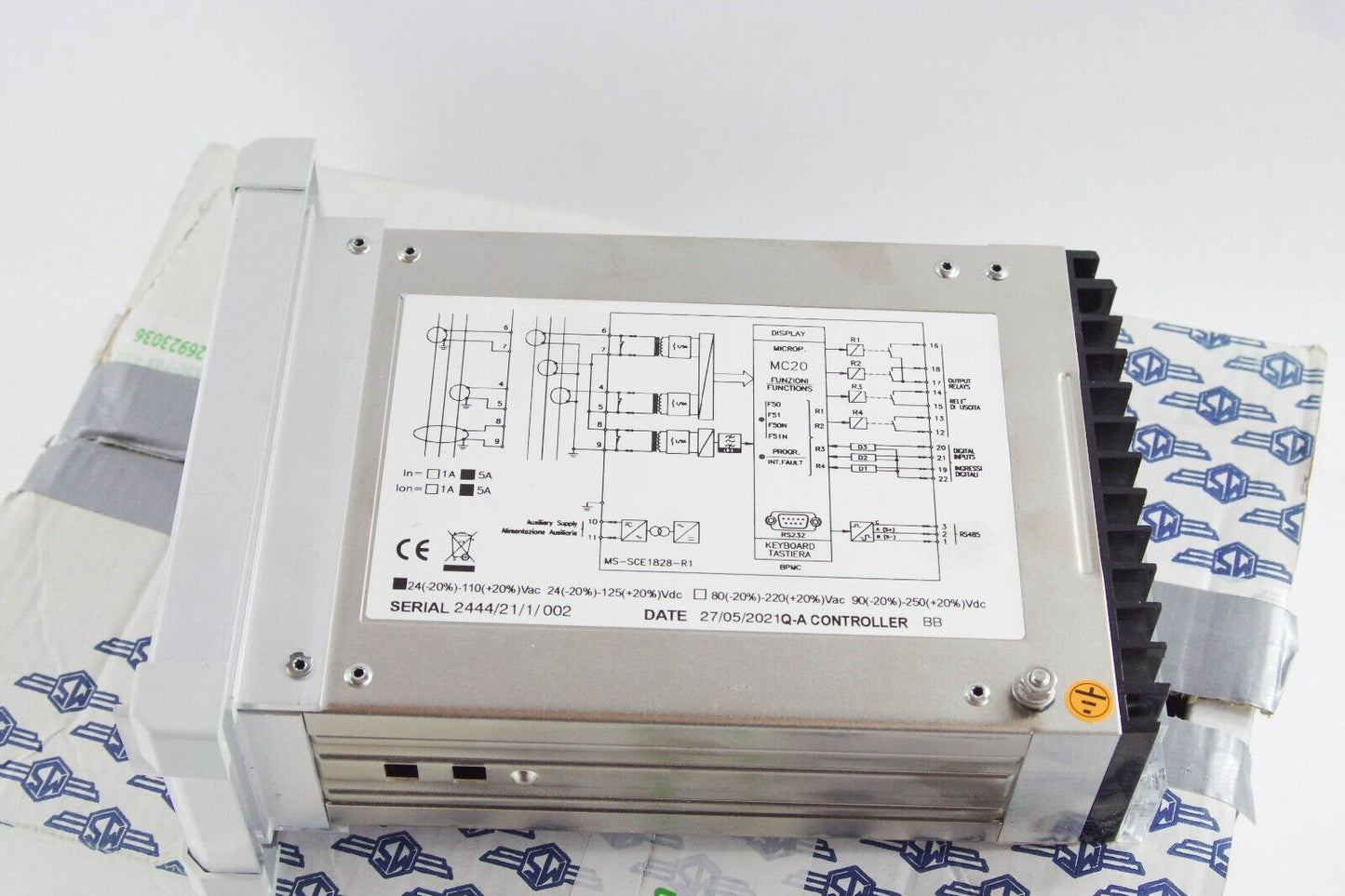 2021 Microelettrica Scientifica MS MC20 Microprocessor Q-A Controller