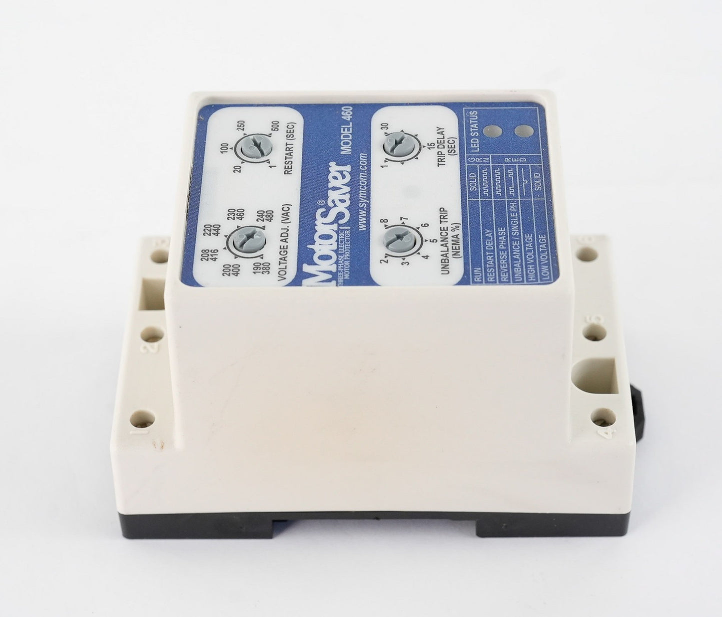 Motor Saver Model 460 Electric Motor Protector 190-480VAC 50/60Hz