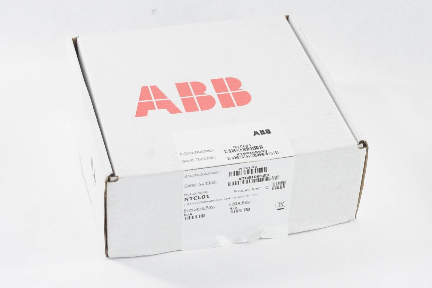 ABB NTCL01 / 6636997L1 Rev Q COMMUNICATION TERMINATION UNIT