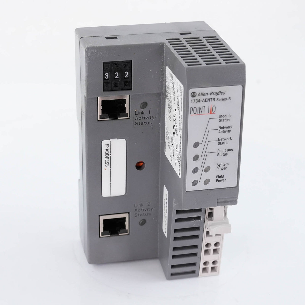 Allen-Bradley 1734-AENTR Ser B POINT I/O Ethernet/IP Dual Port Adapter