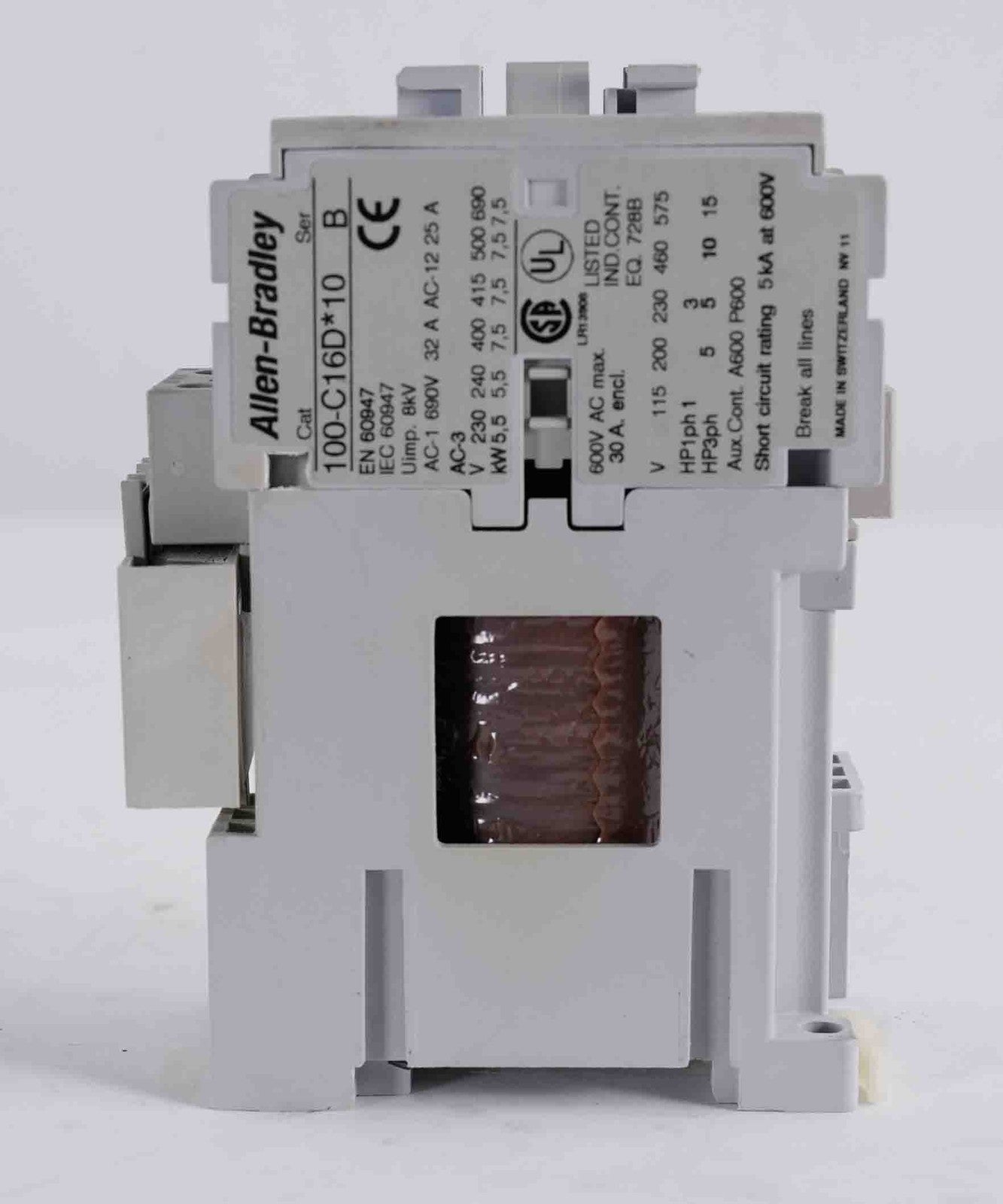 Allen Bradley 100-C09D*10 /A Contactor 120VAC 3-Pole + 100-FSD250/A