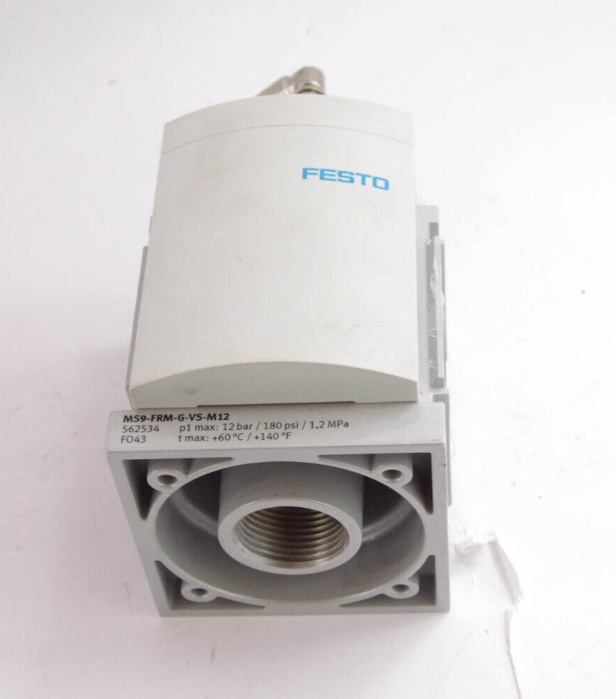 FESTO MS9-FRM-G-VS-M12 / MS9FRMGVSM12 Branching module MS9-FRM - LIGHTLY USED