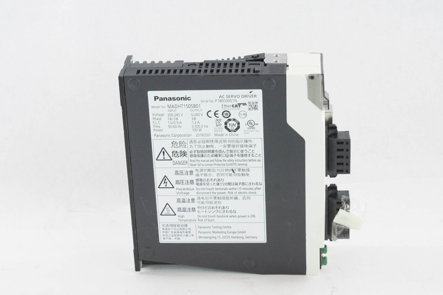 Panasonic MADHT1505B01 MINAS A5B AC SERVO DRIVER - No Box