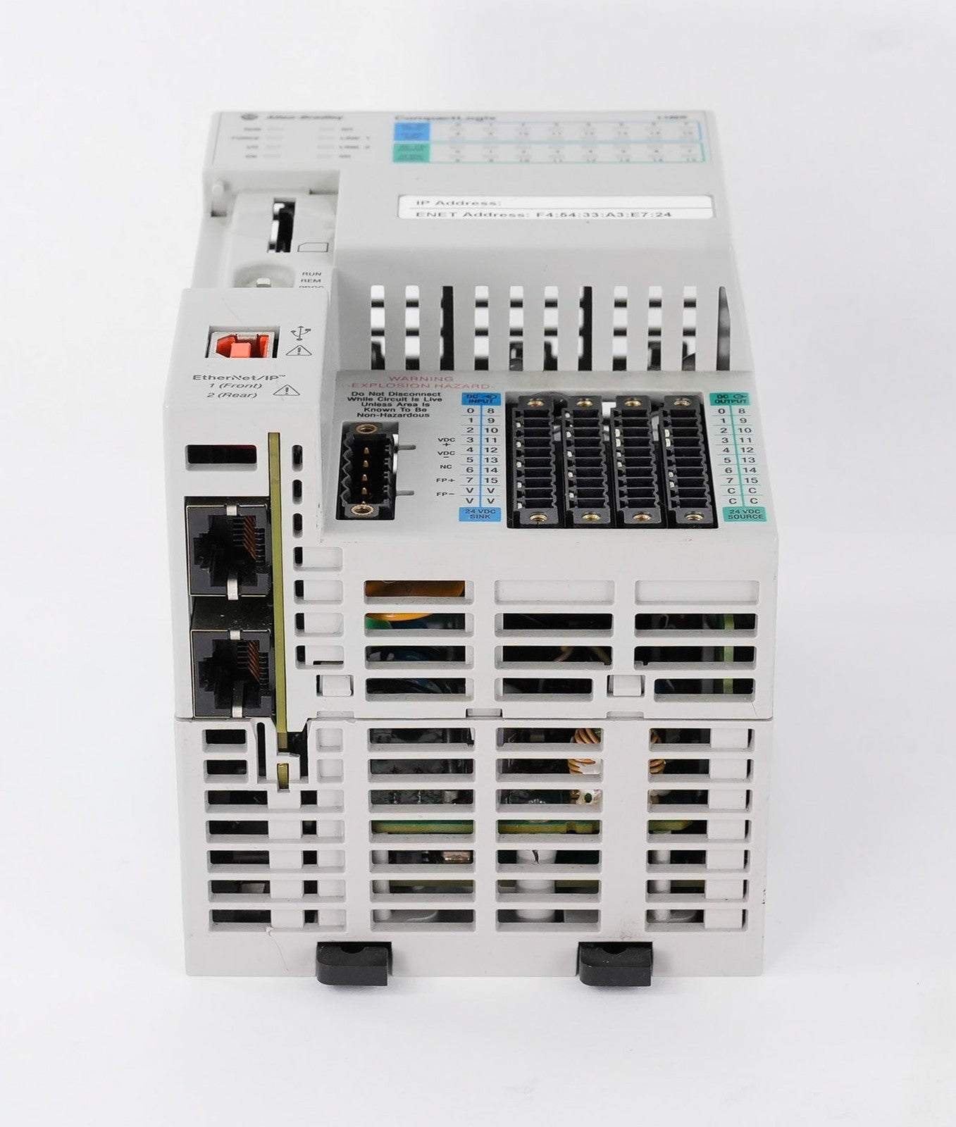 Allen Bradley 1769-L18ER-BB1B /B CompactLogix 0.5MB DI/O PLC Controller