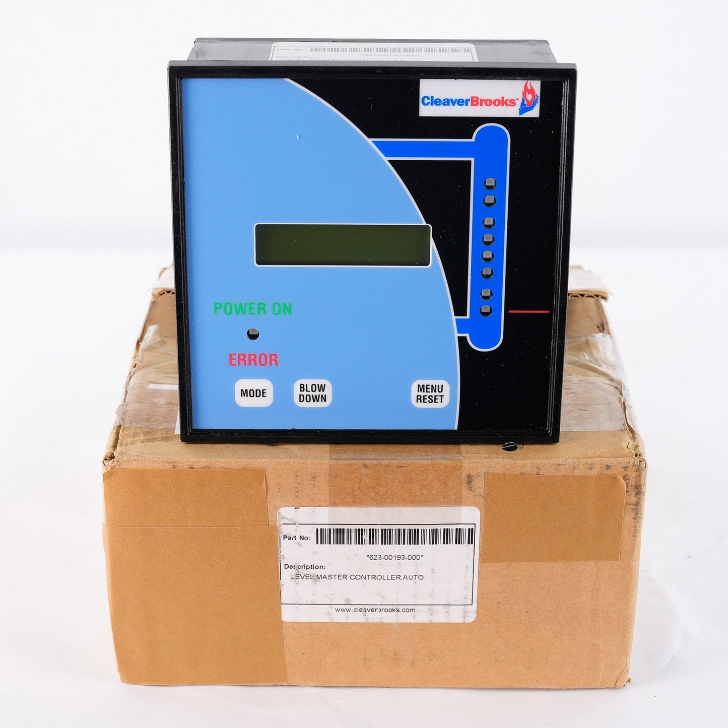 CleaverBrooks 623-00193-000 Water Level Master Controller 62300193000 - Open Box