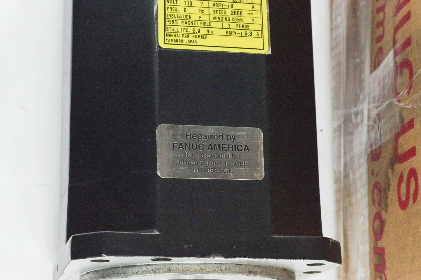 Fanuc A06B-0512-B002-R AC Servo Motor Model 5 2008  - Fanuc Remanufactured