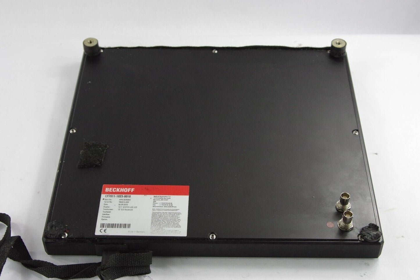 Beckhoff Polaris CP7011-1023-0010 Operator Interface Panel Display 12''