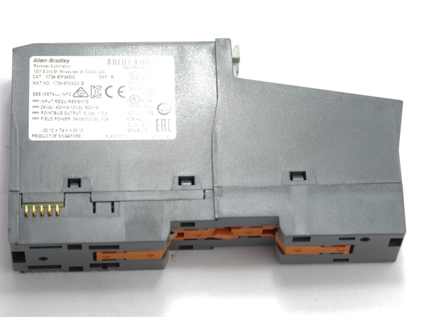 Allen Bradley 1734-EP24DC / 1734EP24DC Ser B Point I/O Extension Power Module