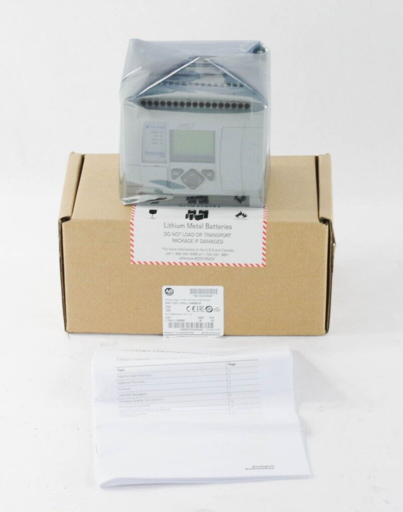 2018 Allen Bradley 1763-L16BBB /B MicroLogix 1100 Controller - Surplus Open