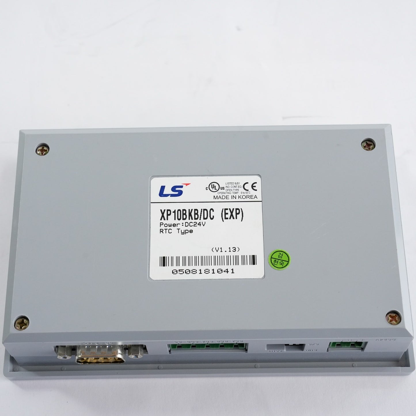 LS Electric XP10BKB/DC (EXP) Operator Dialogue HMI with Keypad w/ RTC Support