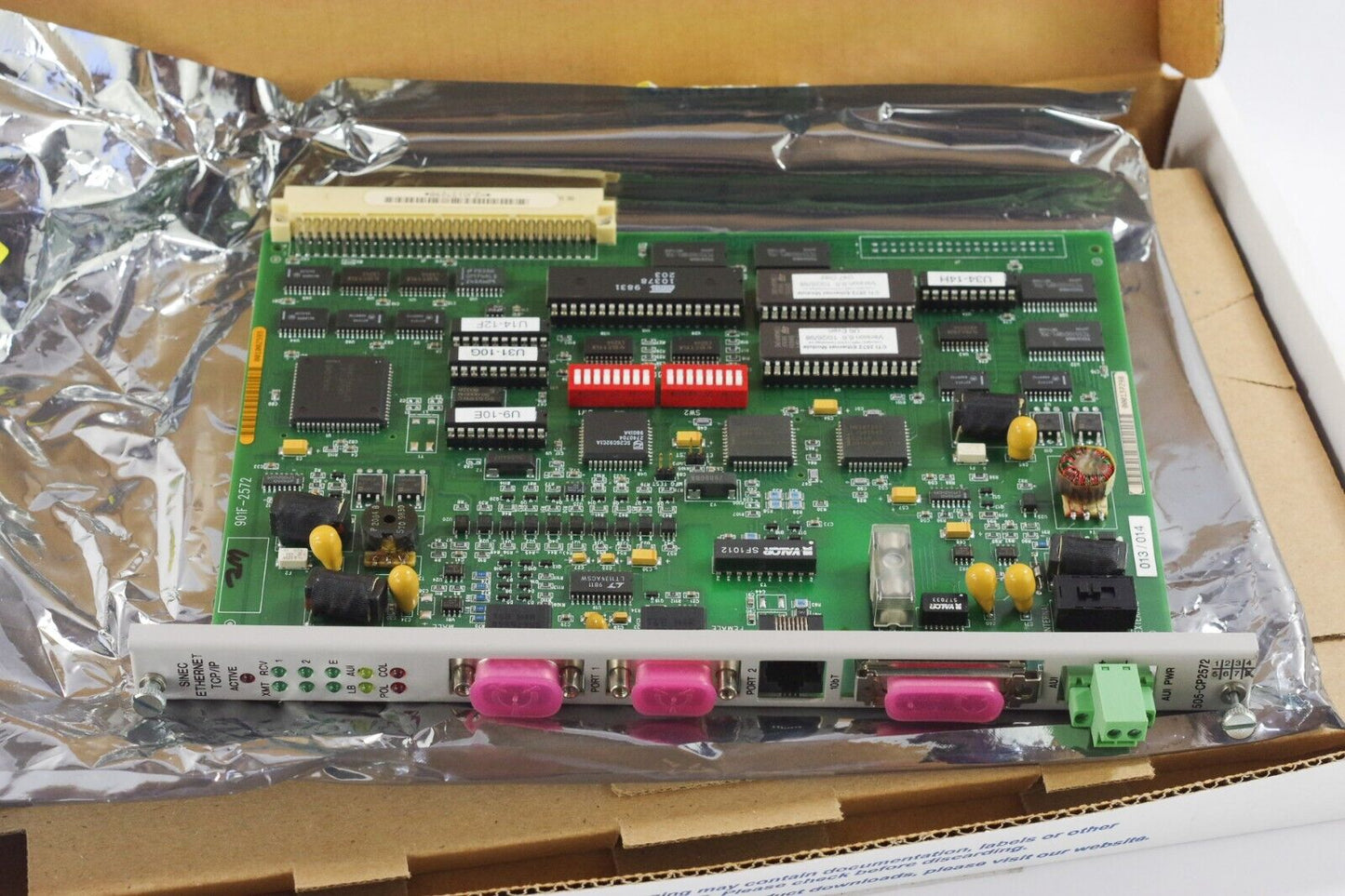 Siemens 505-CP2572 Ethernet TCP/IP Comm Processor Module