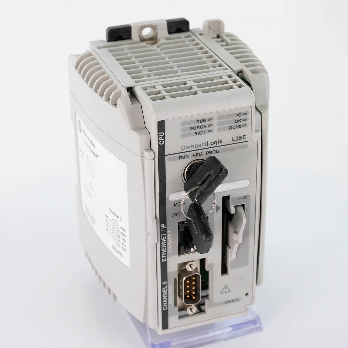 Allen Bradley 1769-L35E CompactLogix Ethernet Processor 1.5MB 1769L35E w/End Cap