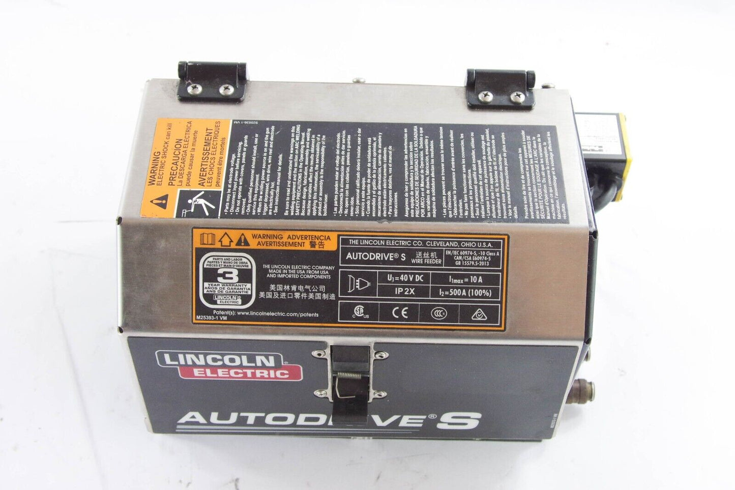 Lincoln Electric Autodrive S Wire Feeder K4303-2 U142108 Code 12476 LINK4303-2