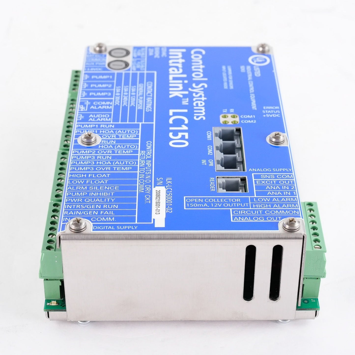 Control Systems IntraLink LC150 LC150001-02 Pump Controller 120VAC 50/60Hz
