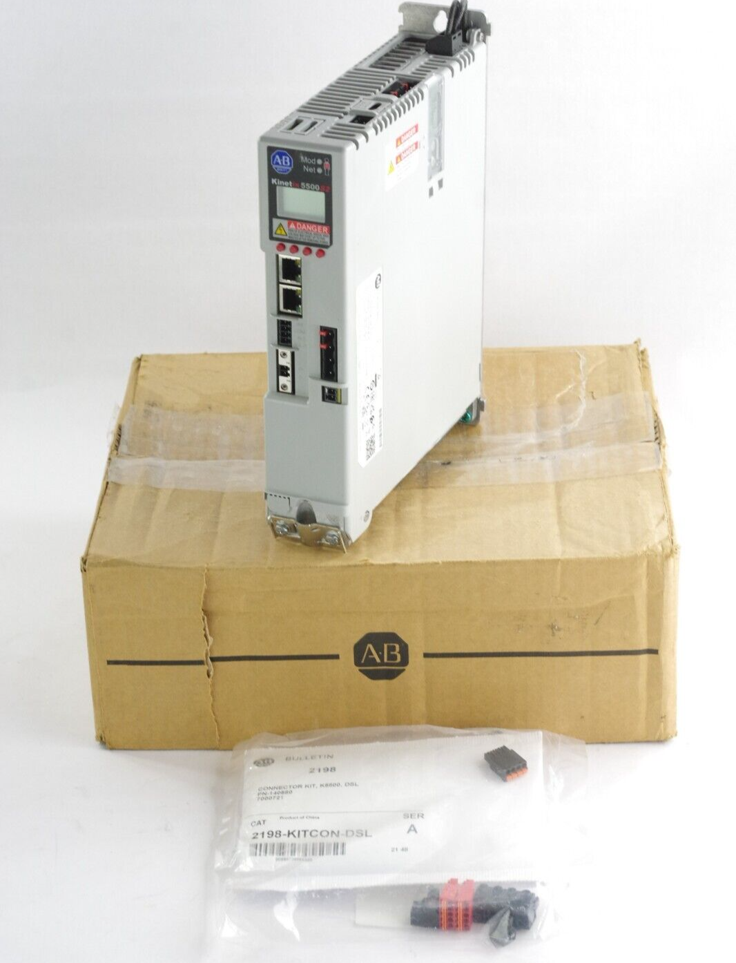 2022 Allen Bradley Kinetix 5500 2198-H040-ERS2 SER A Servo Drive