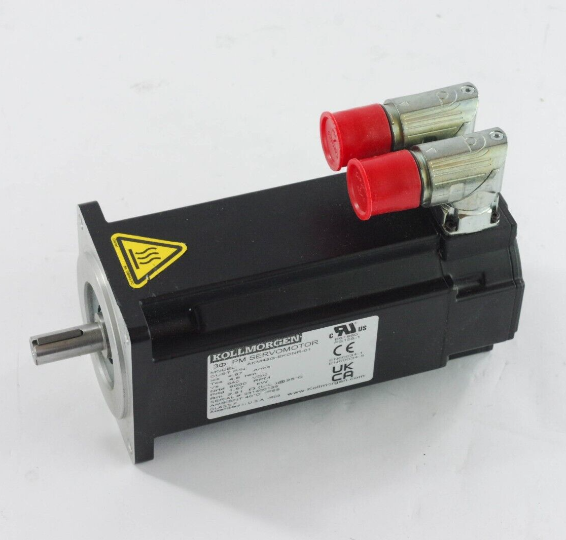 KOLLMORGEN AKM43G-EKCNR-01 / AKM43GEKCNR01  DC Servo Motor - New Surplus