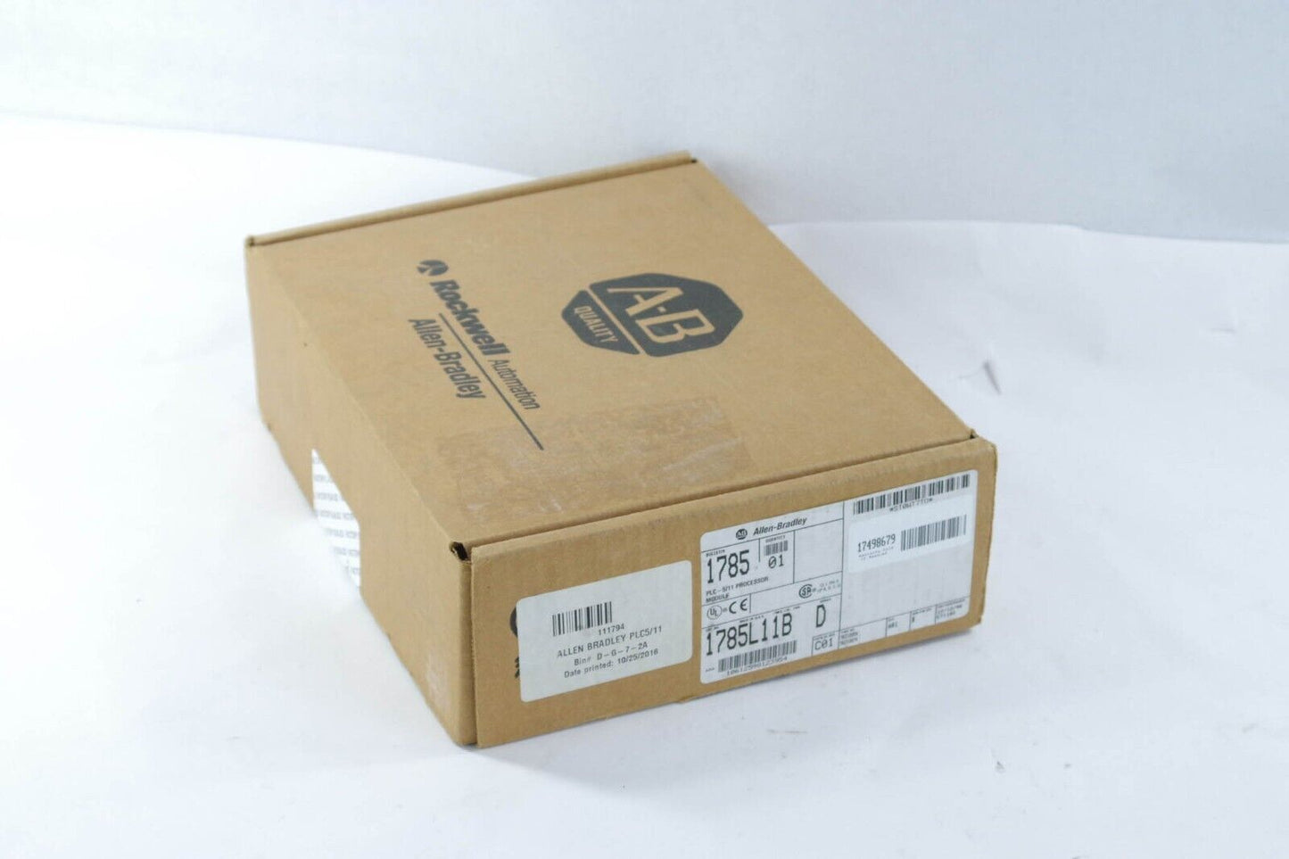 Allen-Bradley 1785-L11B/D PLC-5 Processor Ser. D 1785-L11B