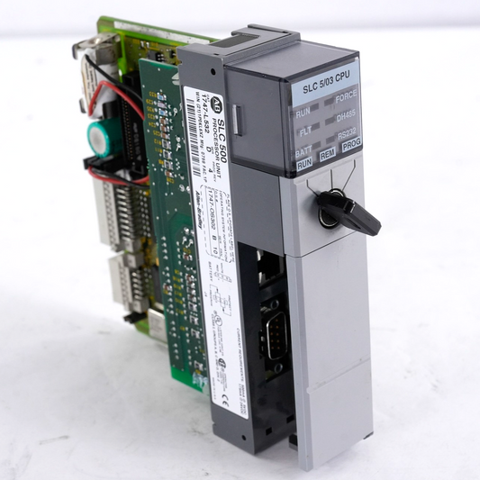 Allen Bradley 1747-L532 /D Proc. Rev 4 SLC 500 Processor Unit 1747L532 + Key
