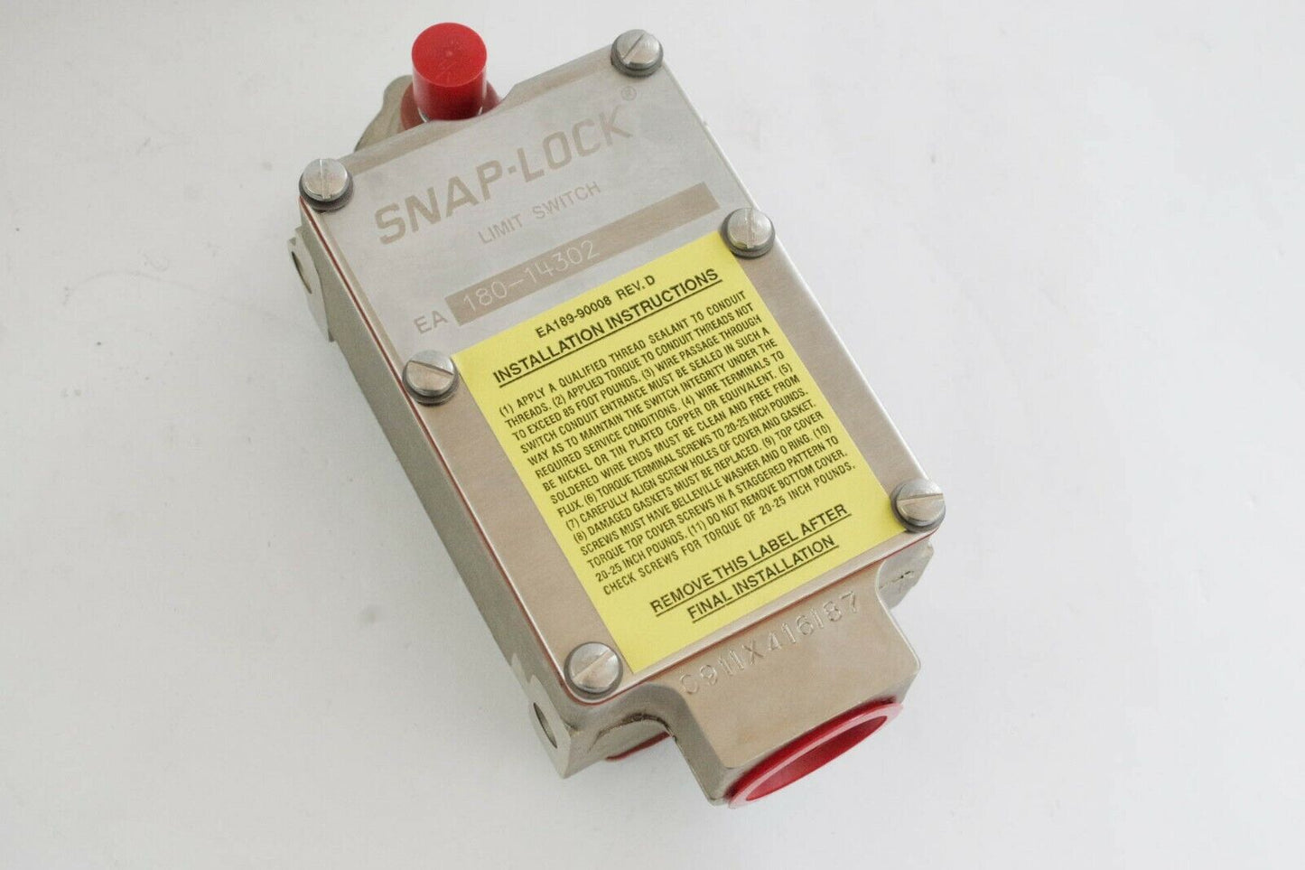 NAMCO Controls EA180-14302 Limit Switch 180-14302 NEW Snap-Lock EA189-90008