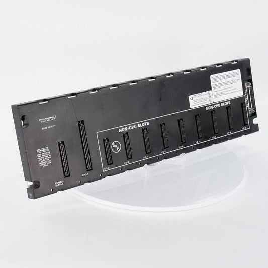 GE FANUC IC693CHS391K Series 90-30 PLC 10-Slot Modular Expansion Base