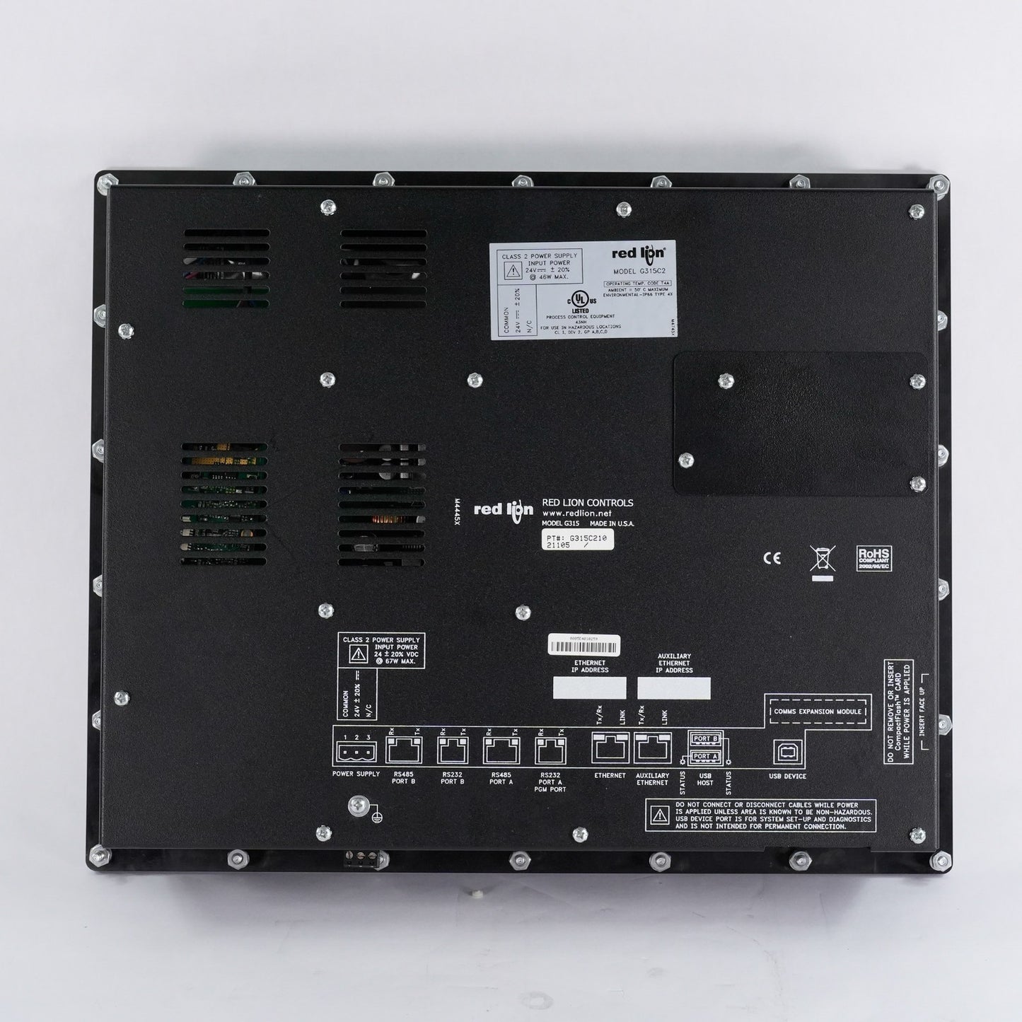 Red Lion Controls G315C210 Operator Interface Panel G315C2 / G315 +1yr Warranty