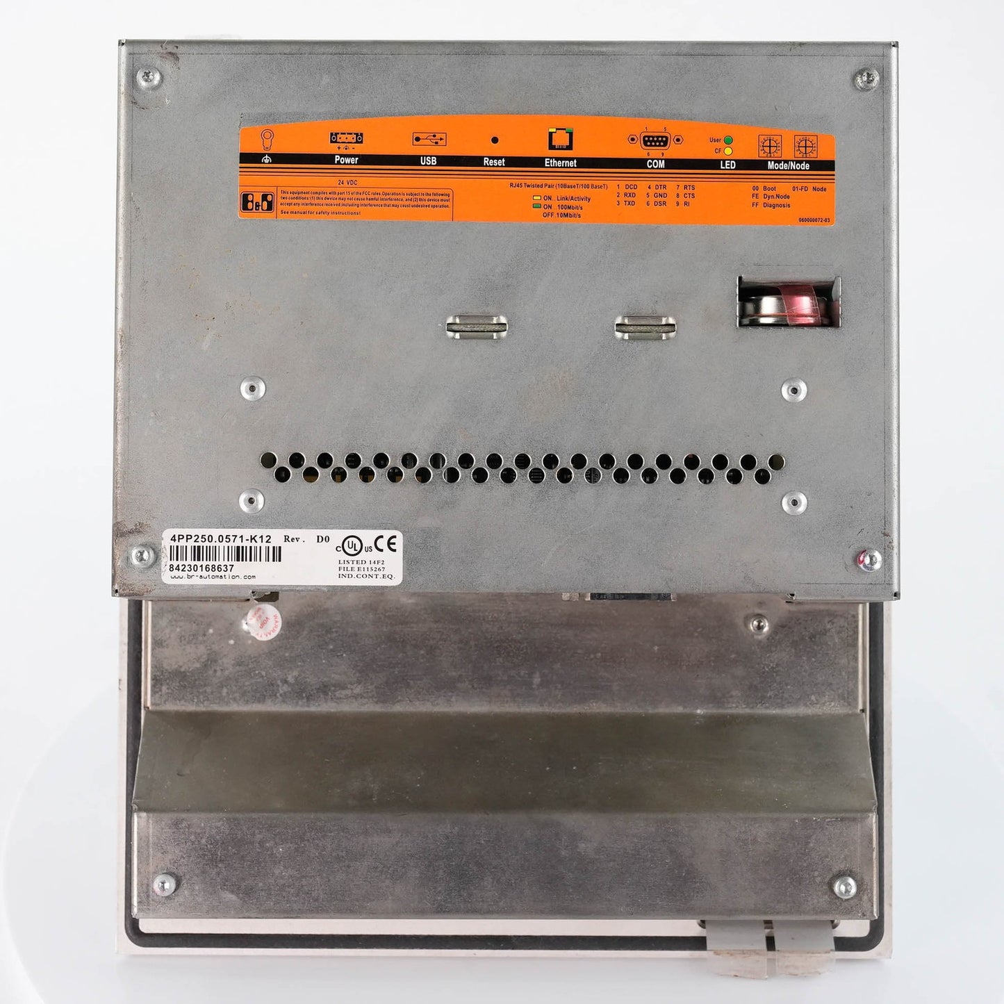 B&R 4PP250.0571-K12 Power Panel 200 5.7" QVGA Touch Screen 24VDC 4PP2500571K12