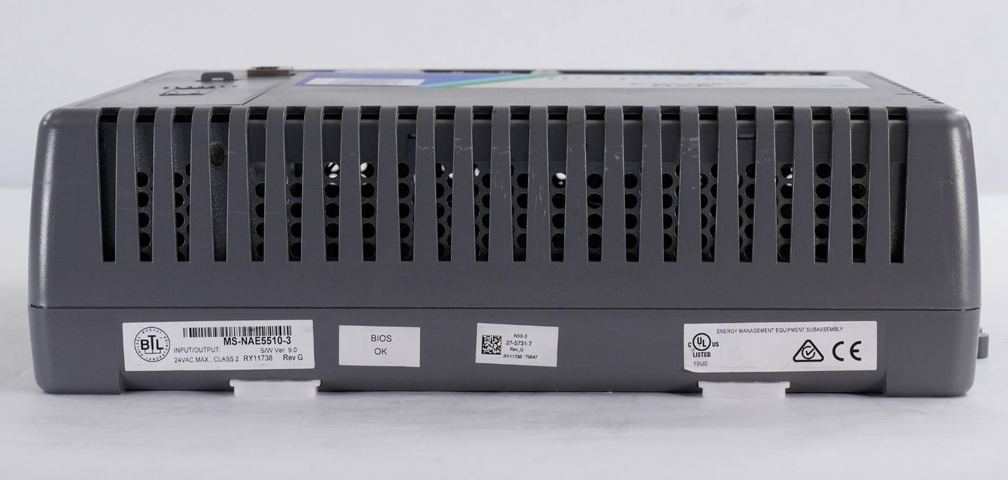 Johnson Controls Metasys MS-NAE5510-3 Controller Version 9.0 Rev G MSNAE55103