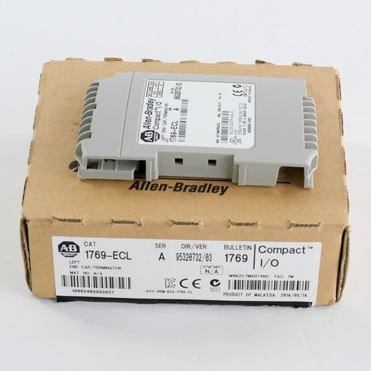 Allen Bradley 1769-ECL Ser A Left End Cap / Terminator - Open Box