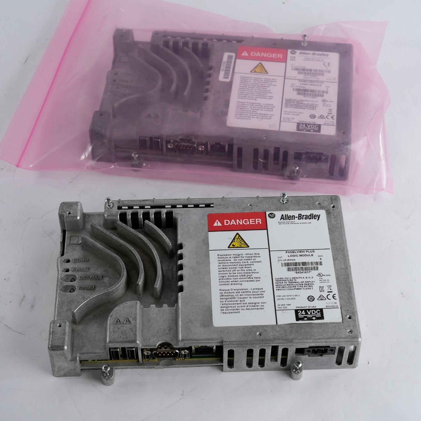 Allen Bradley 2711P-RP8D /B PanelView Plus Logic Module 2711PRP8D - Refurbished