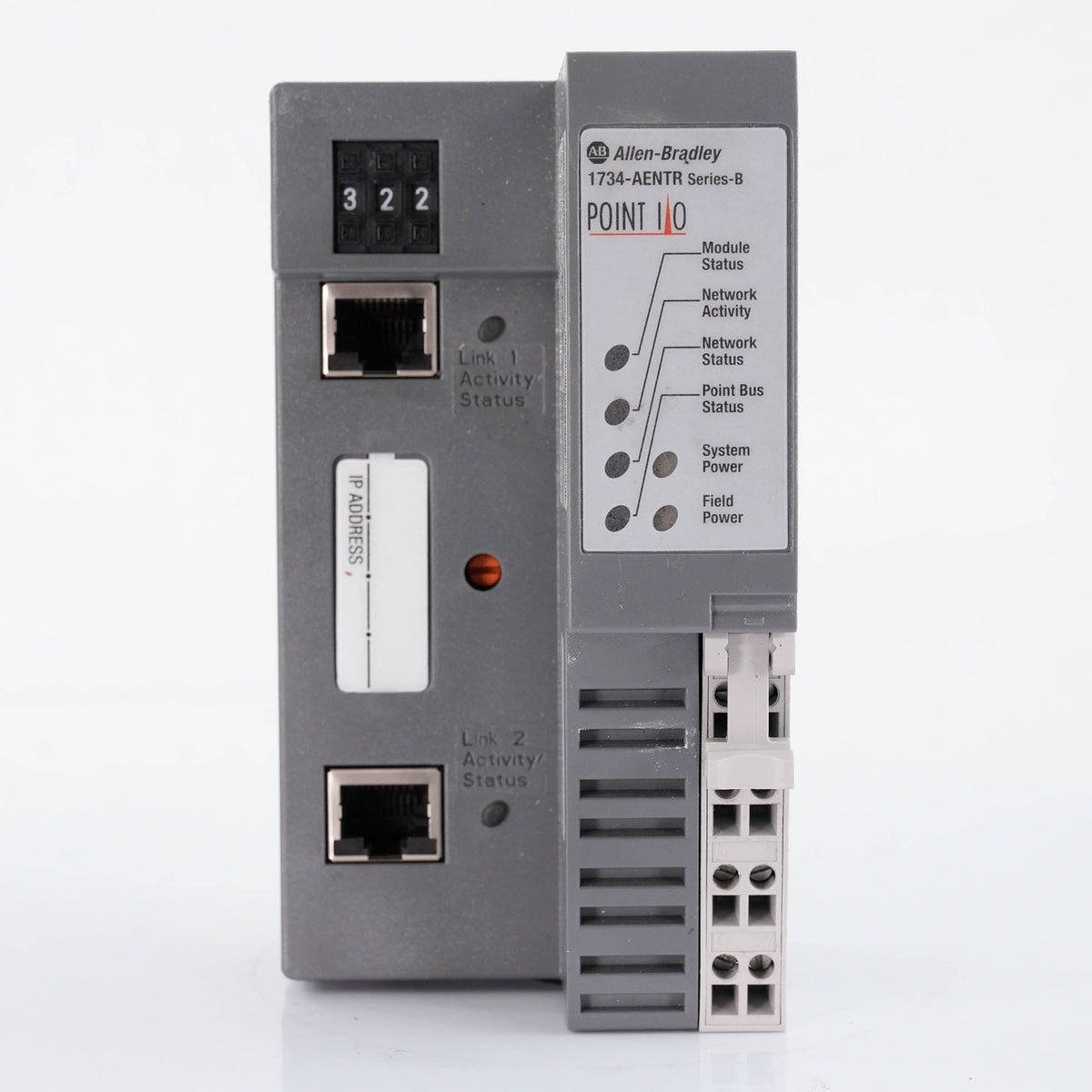 Allen-Bradley 1734-AENTR Ser B POINT I/O Ethernet/IP Dual Port Adapter
