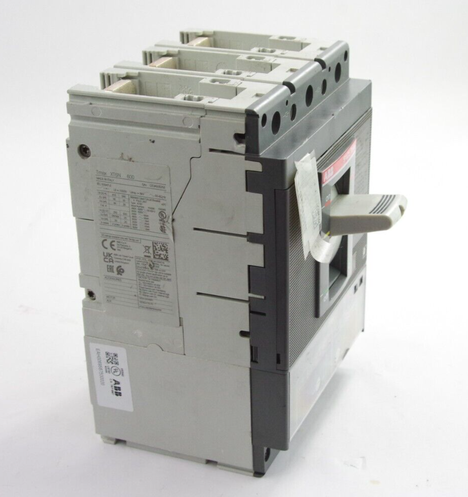 ABB Sace Tmax XT5N 600 Amp 3 Pole Circuit Breaker / XT5N600