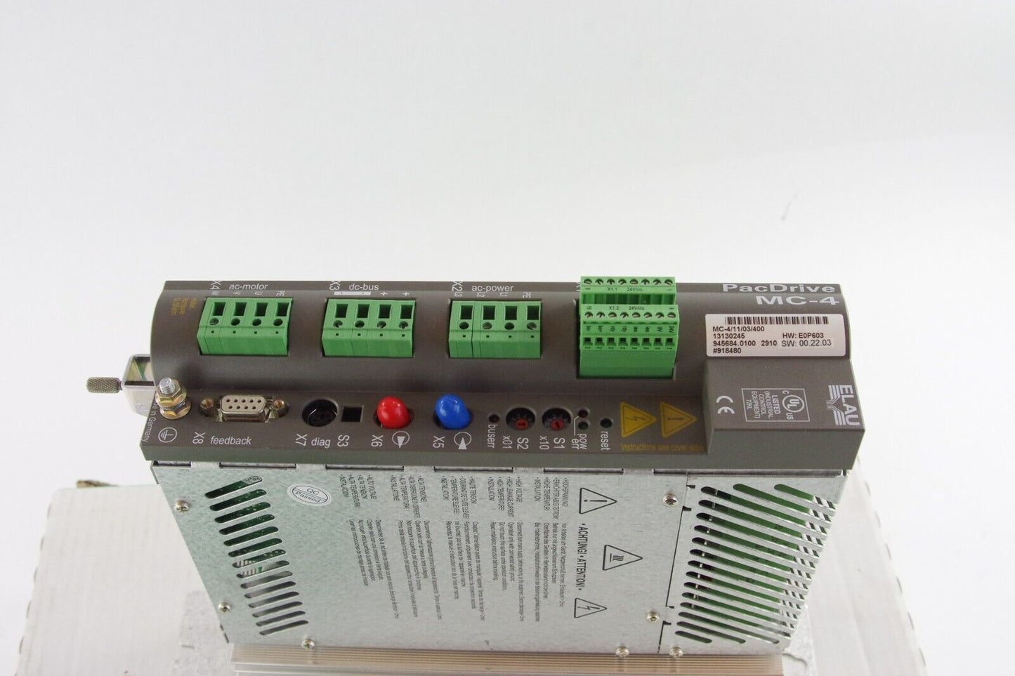 Schneider Electric Elau MC-4/11/03/400 PacDrive MC-4 1310245 HW: E0P603