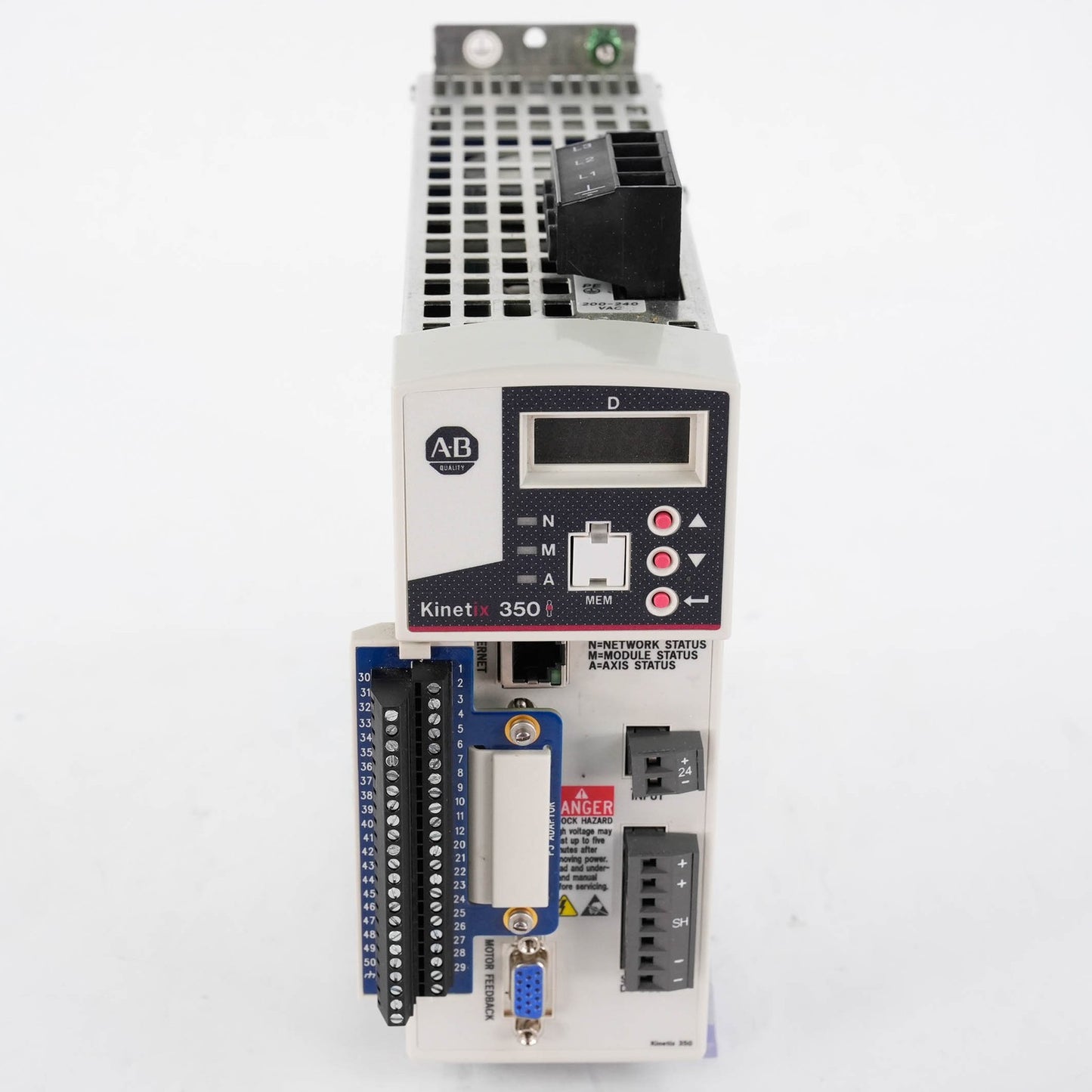 Allen Bradley 2097-V33PR6-LM Ser A Kinetix 350 Servo Drive 240V 1-Phase 2kW