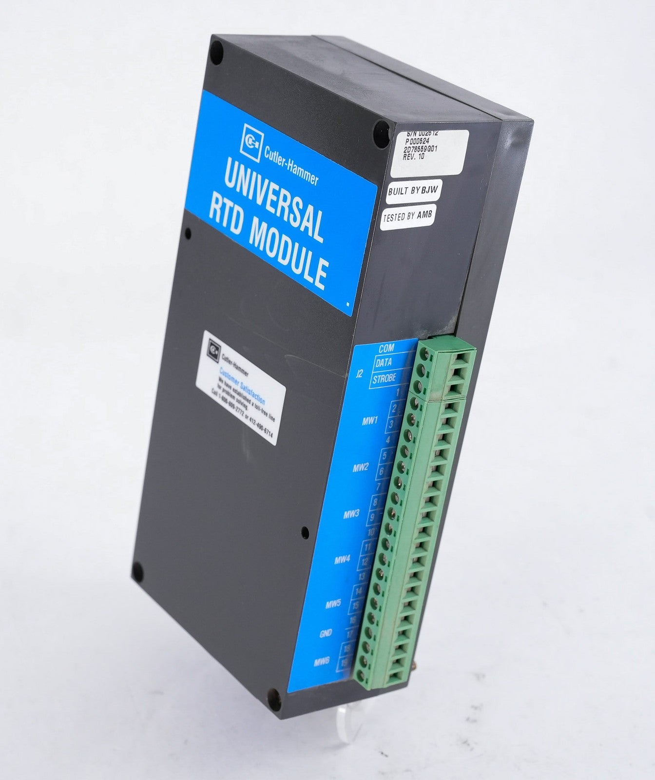 Eaton Cutler-Hammer 2D78559G01 REV. 10 Universal RTD Module