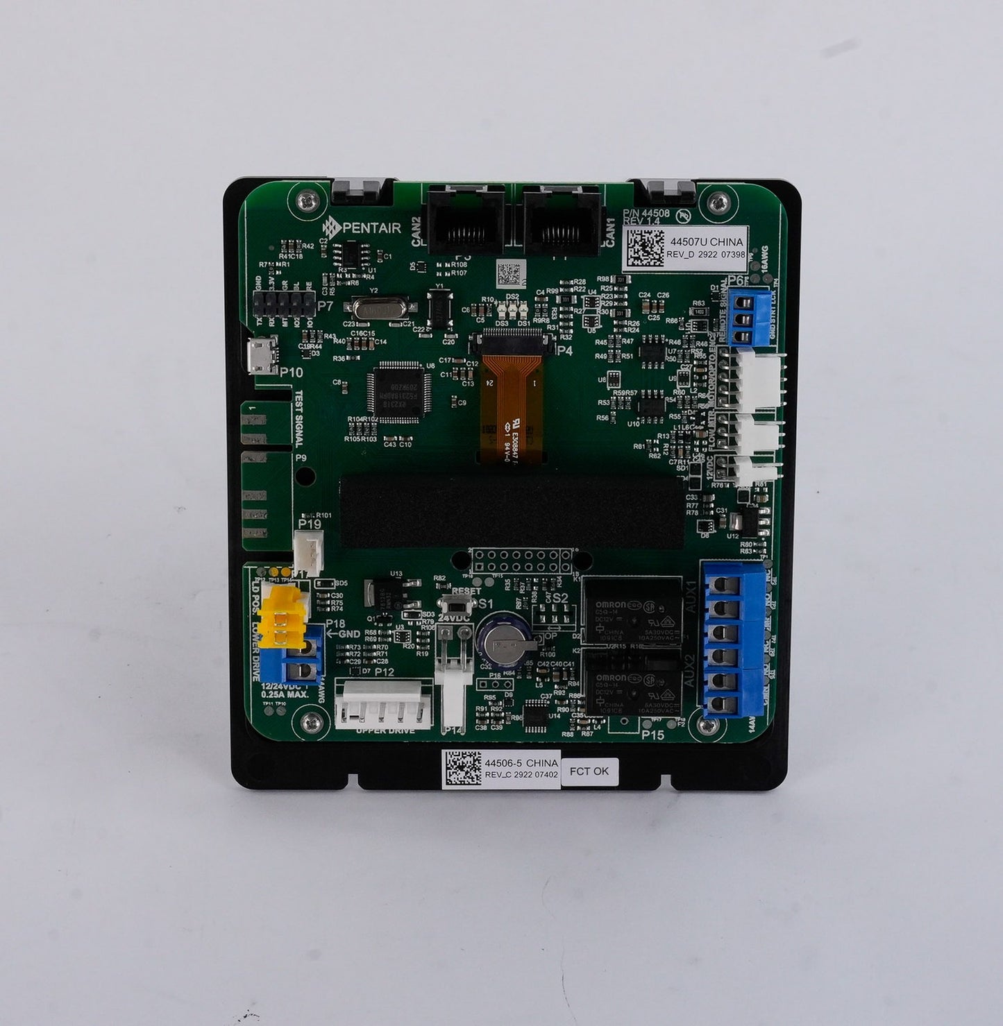 Pentair 44508 REV 1.4 Interface / Circuit Board PCB 44506-5 + 44507U