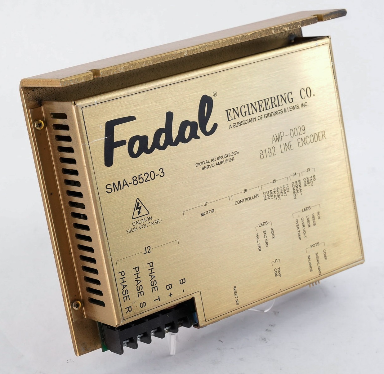 Fadal AMP-0029 SMA-8520-3 Brushless Servo Amplifier Drive AMP0029 SMA85203