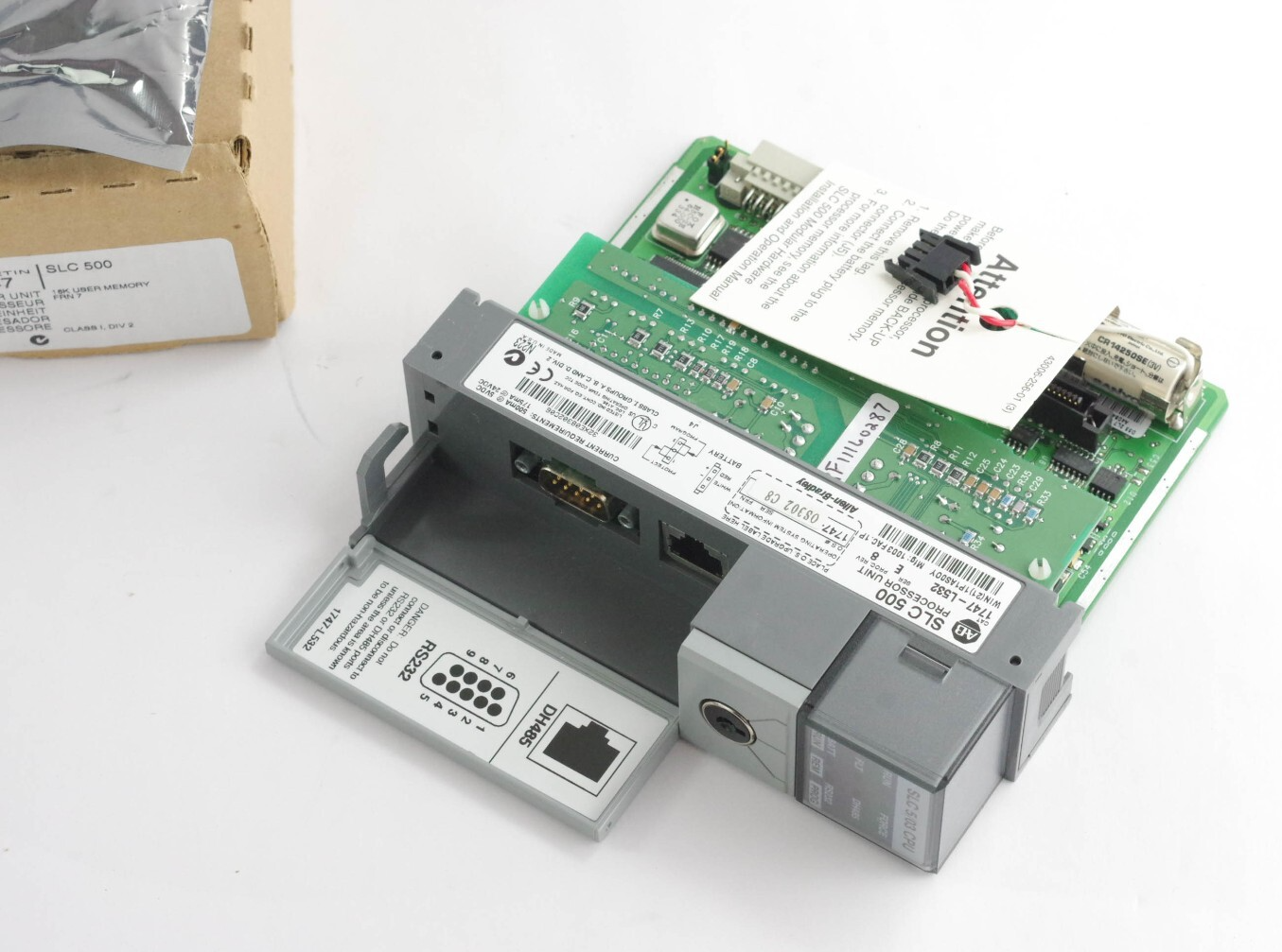 Allen Bradley 1747-L532 /E SLC 500 CPU Processor Unit + OS302 C8- Remanufactured