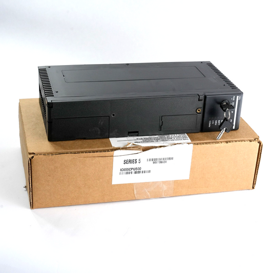 GE Fanuc IC655CPU500G GE Series 5 CPU Processor IC655CPU w/ Key - Open Box