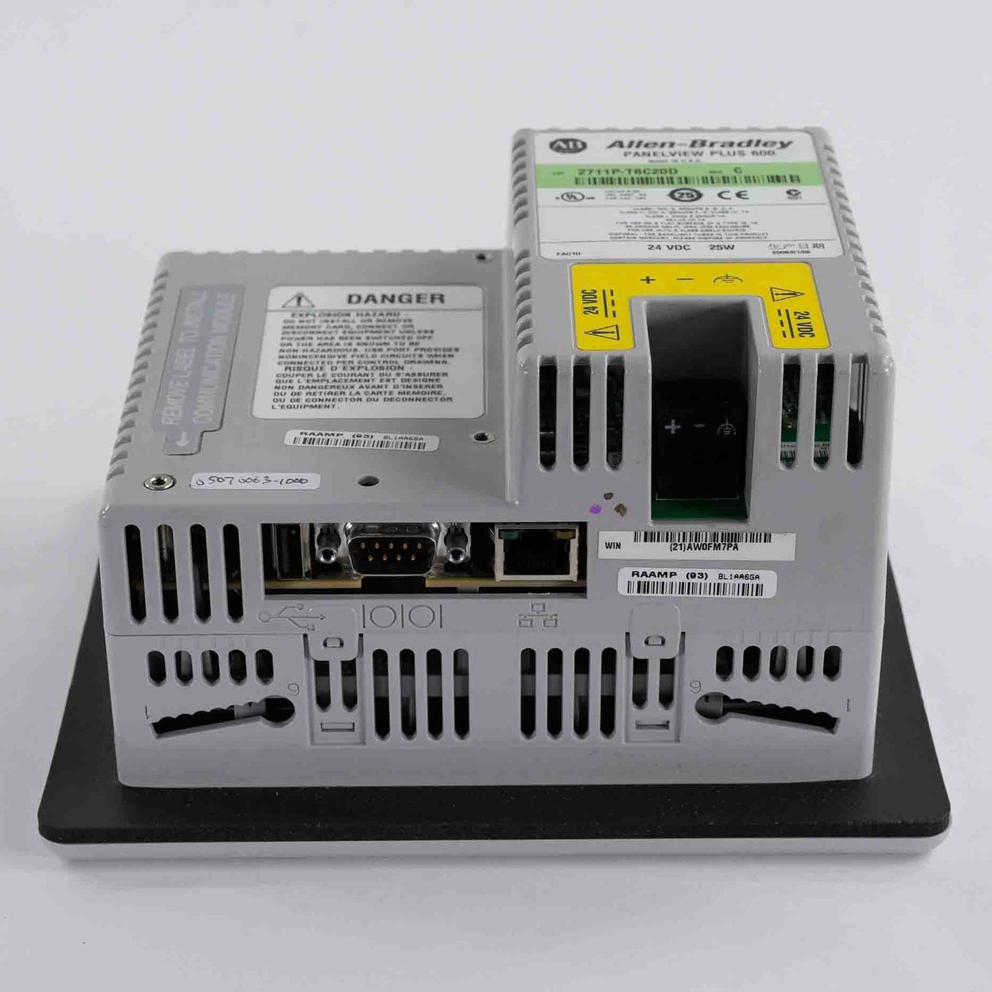Allen Bradley 2711P-T6C20D /C PanelView Plus 600 Color Touch Display 2711PT6C20D