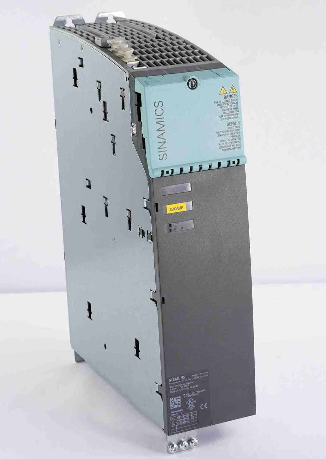 Siemens 6SL3120-2TE21-8AA3 Sinamics S120 Double Motor Module 6SL31202TE218AA3