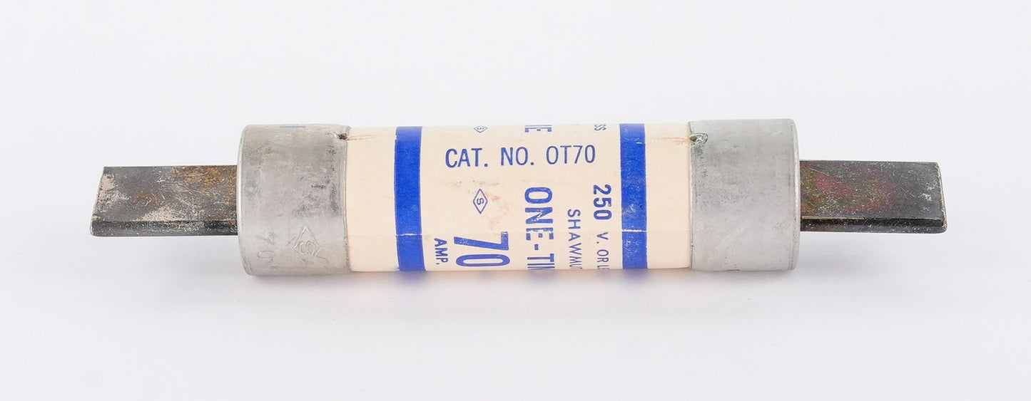 Gould Shawmut OT70 One-Time Fuse 70 Amp 250V
