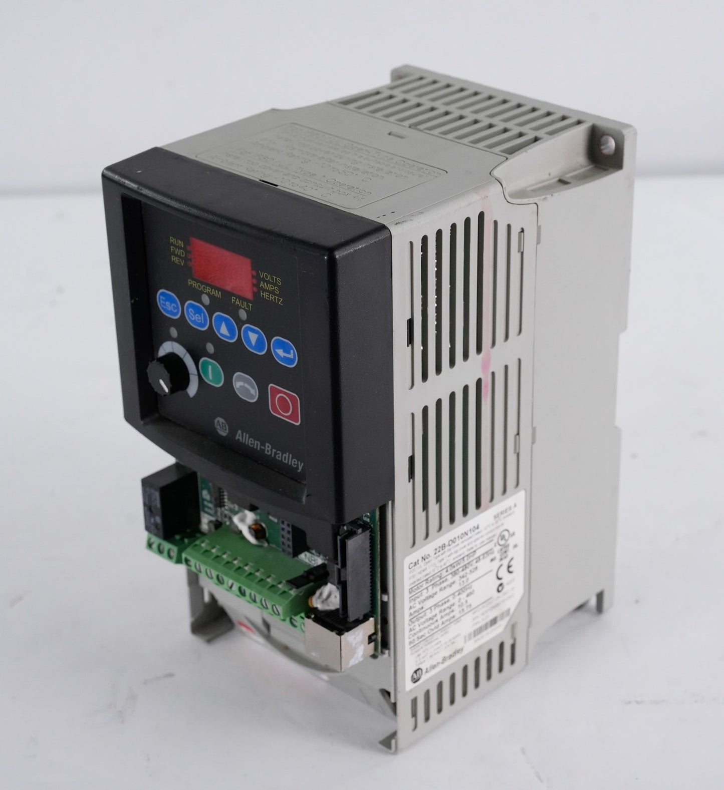 Allen Bradley 22B-D010N104 /A Powerflex 40 5HP Frequency AC Drive 22BD010N104