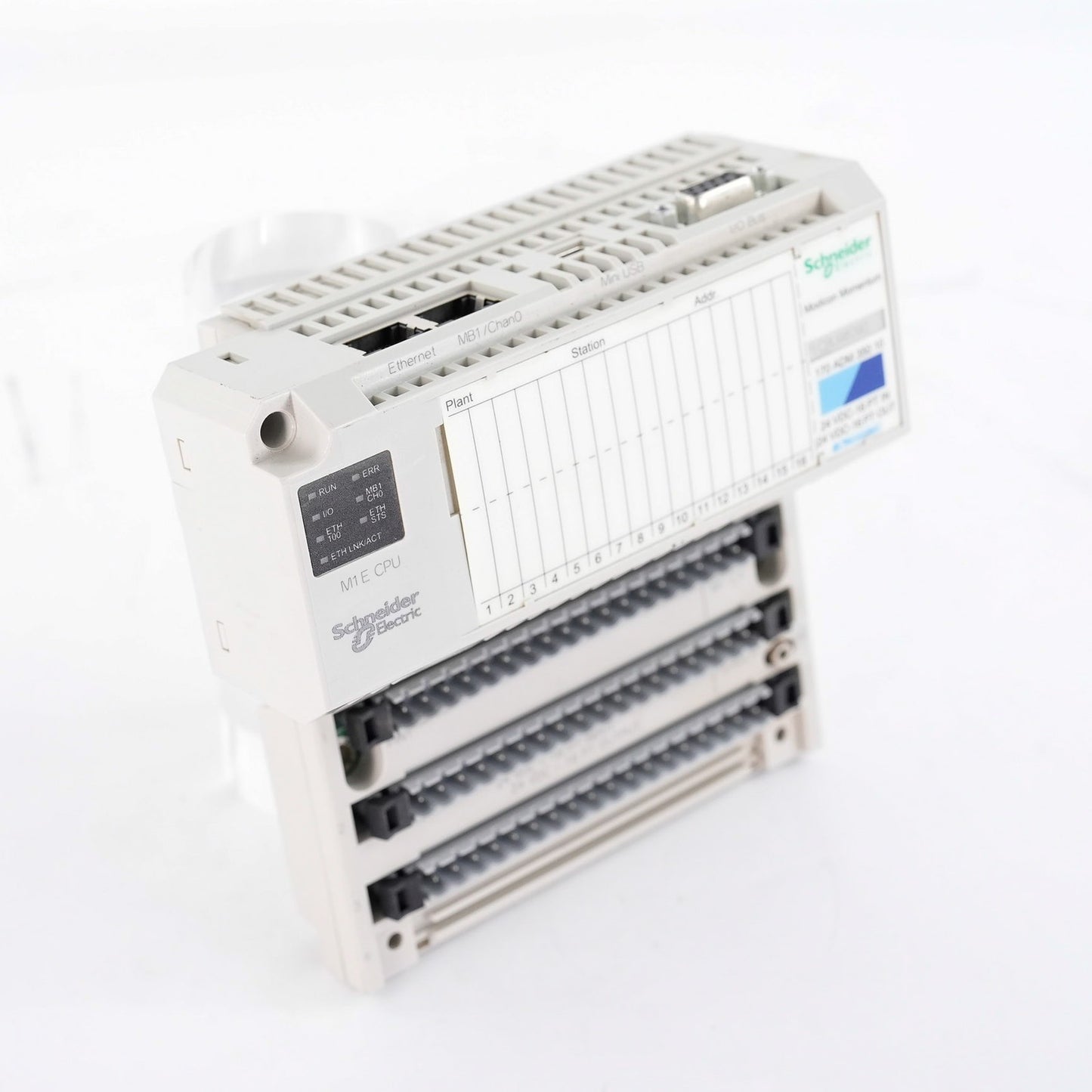 Schneider Electric 170ADM35010 Modicon Momentum I/O Base 16 In 16 Out 24VDC