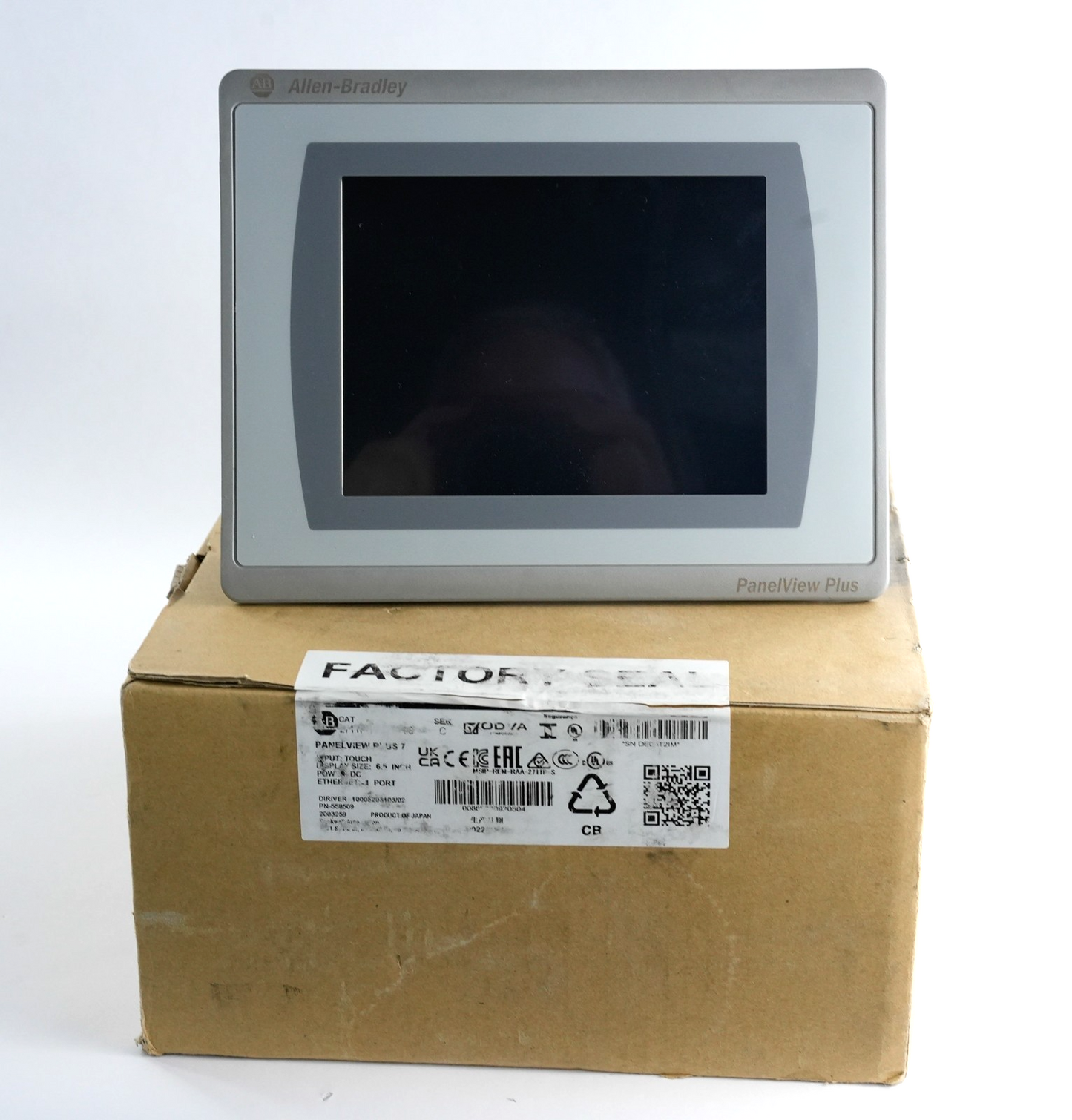 Allen Bradley 2711P-T7C21D8S /C PanelView Plus 7 6.5" DC Terminal - Open Box