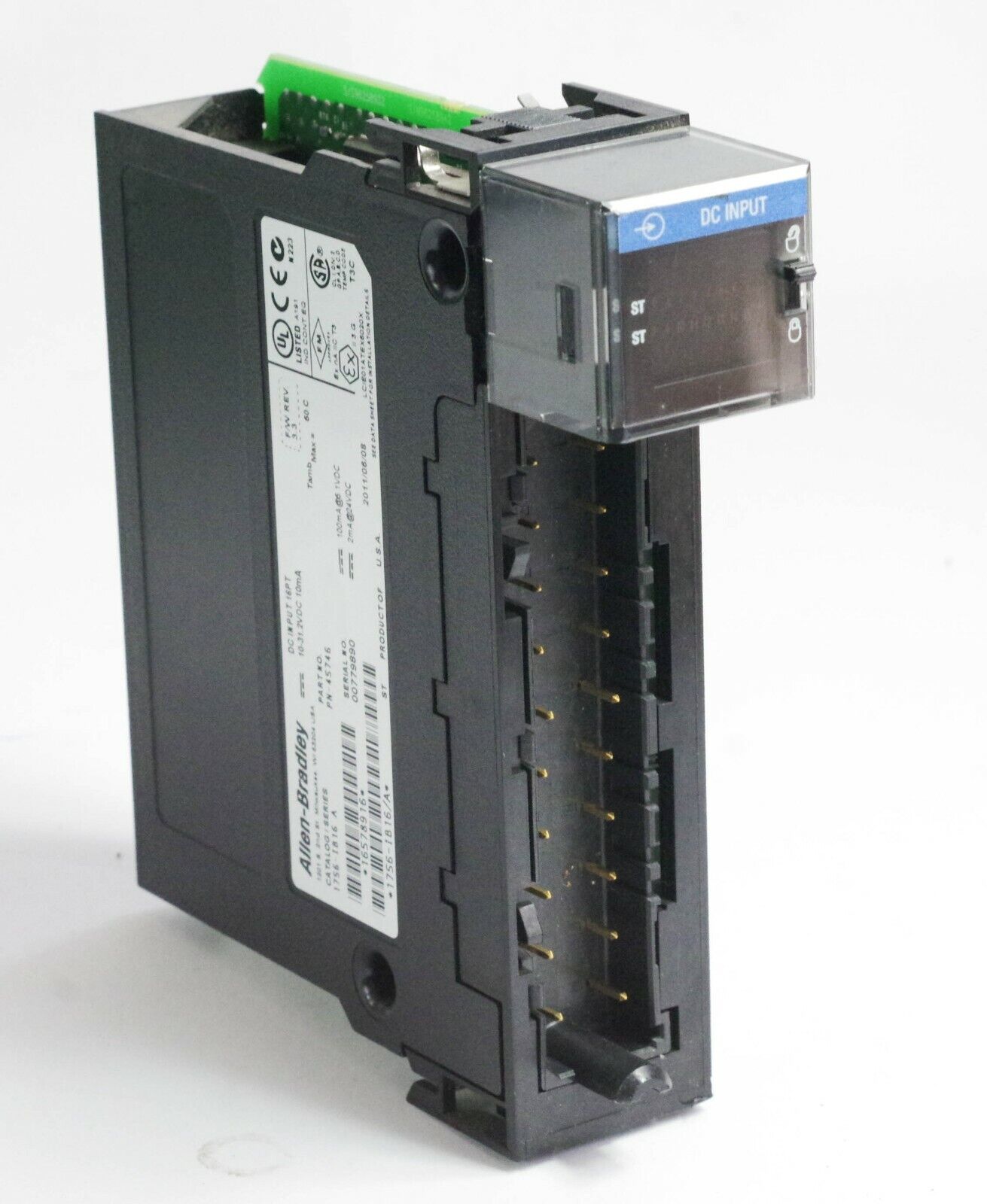 Allen Bradley 1756-IB16 /A DC ControlLogix Input Module